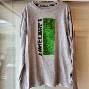 Minecraft tshirt long sleeve
